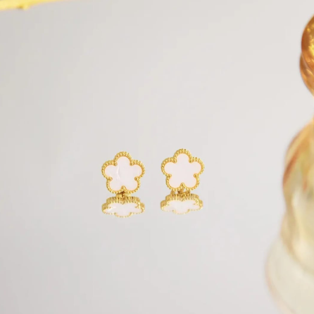 Five Leaf Clover Earrings