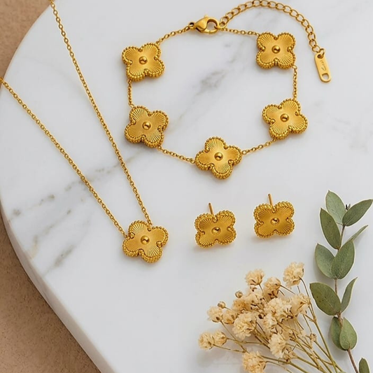 FOUR LEAF CLOVER 3PC COMBO SET