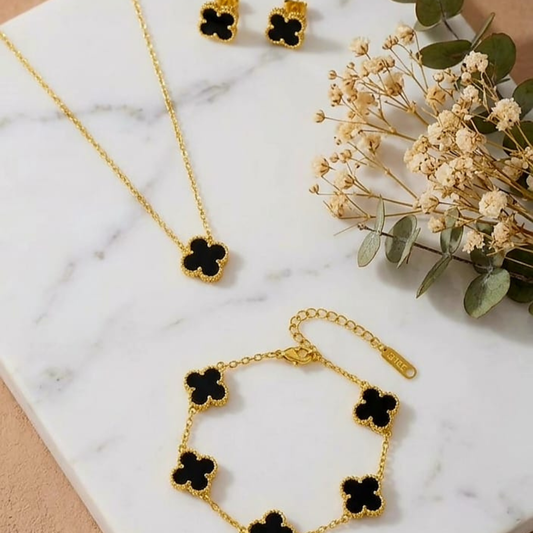 FOUR LEAF CLOVER 3PC COMBO SET