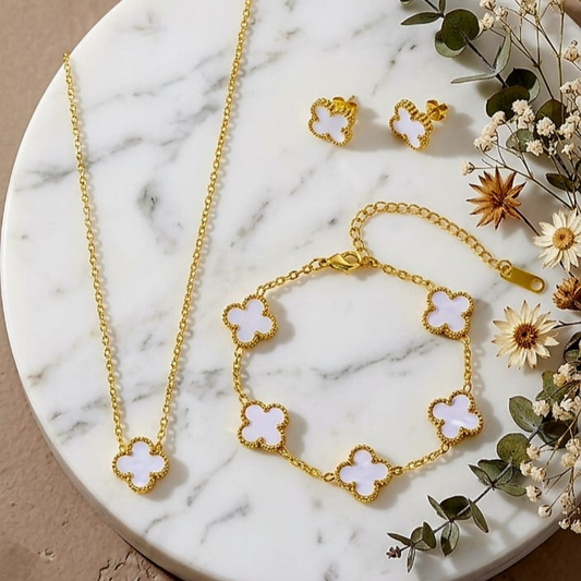 FOUR LEAF CLOVER 3PC COMBO SET