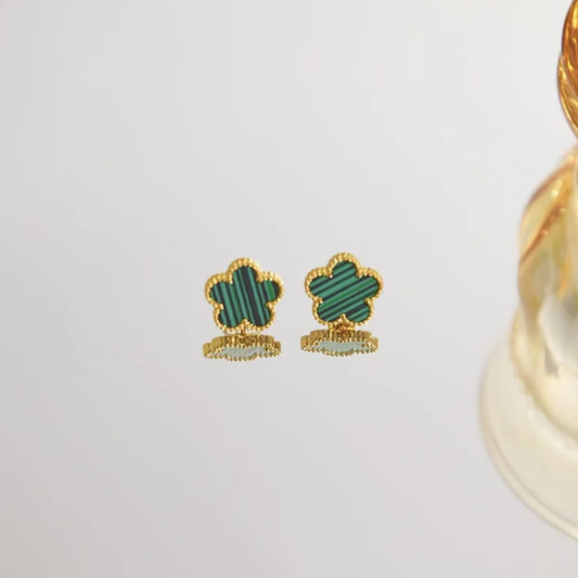 Five Leaf Clover Earrings