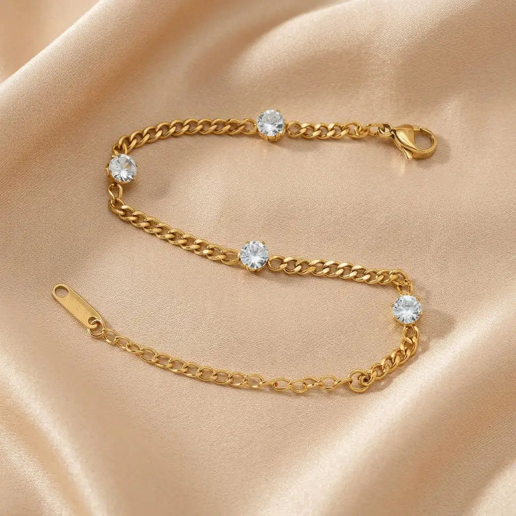 Orion Sparkle Chain Bracelet