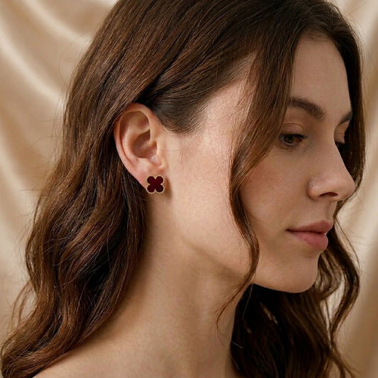 Four Leaf Clover Earrings - Mahroom