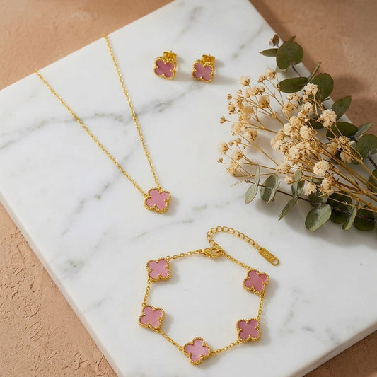 FOUR LEAF CLOVER 3PC COMBO SET
