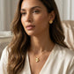 four-leaf clover 2pc Pendent and Earrings