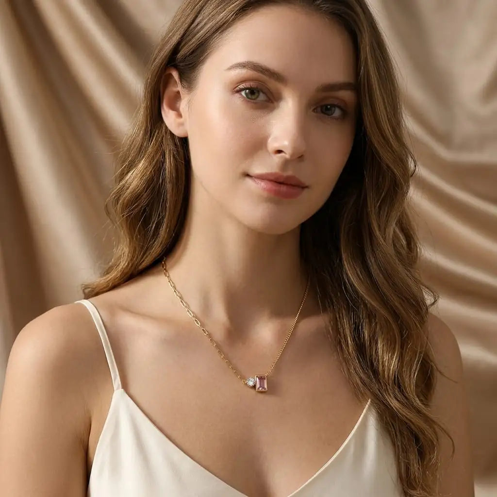 CANDY GEM BAR NECKLACE