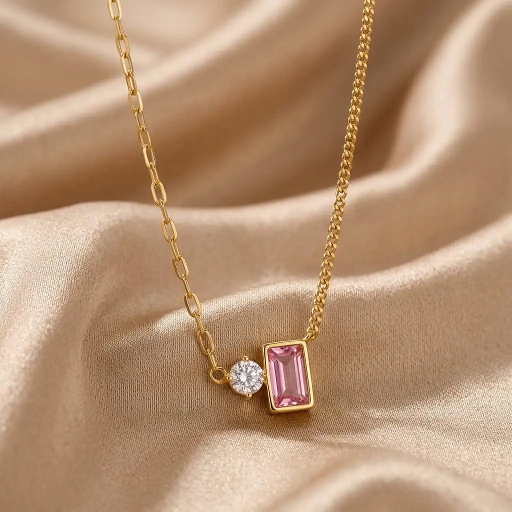 CANDY GEM BAR NECKLACE