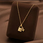 Lock Charm Pendant Necklace