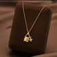 Lock Charm Pendant Necklace
