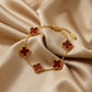 Four Leaf Clover Bracelet